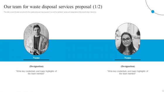 Waste Disposal Services Proposal Ppt PowerPoint Presentation Complete Deck With Slides