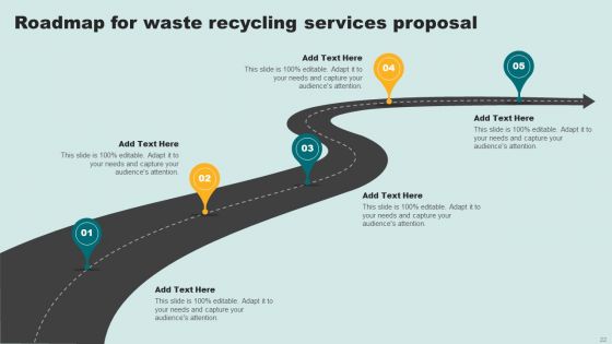 Waste Recycling Services Proposal Ppt PowerPoint Presentation Complete Deck With Slides