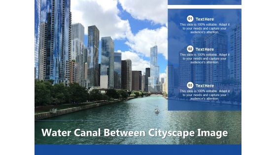 Water Canal Between Cityscape Image Ppt PowerPoint Presentation Outline Slides PDF