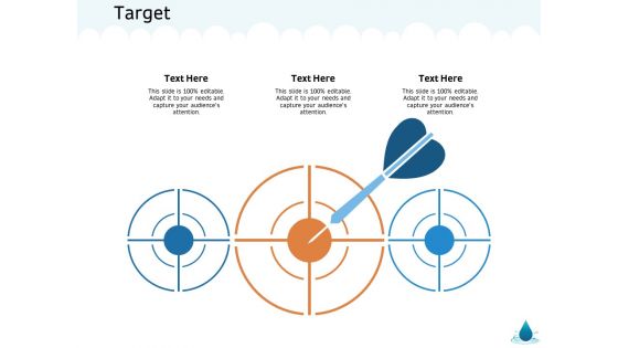 Water NRM Target Ppt Icon Pictures PDF