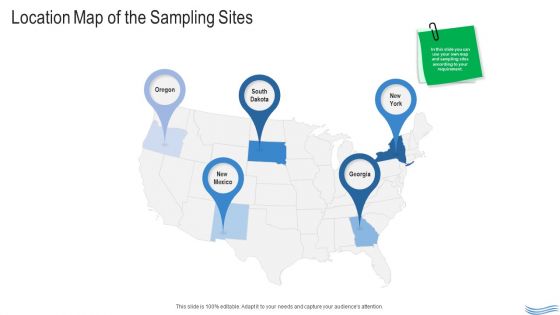 Water Quality Management Location Map Of The Sampling Sites Clipart PDF
