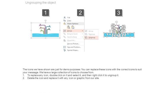 Water Taps For Working Capital Calculation Powerpoint Slides