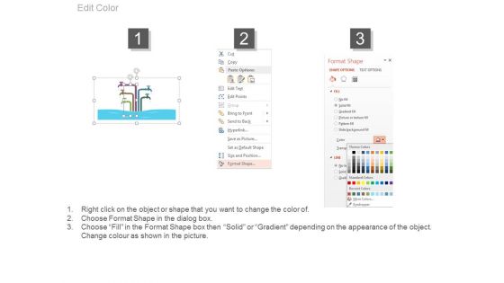 Water Taps For Working Capital Calculation Powerpoint Slides