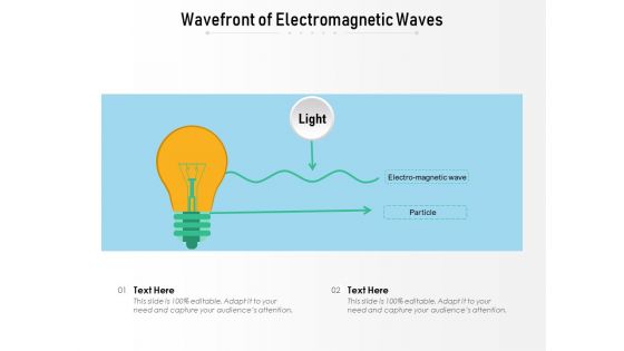 Wavefront Of Electromagnetic Waves Ppt PowerPoint Presentation Inspiration Styles PDF