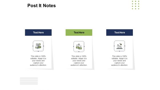 Ways To Bounce Back From Insolvency Post It Notes Ppt Pictures Graphics Example PDF