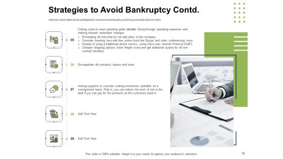 Ways To Bounce Back From Insolvency Ppt PowerPoint Presentation Complete Deck With Slides