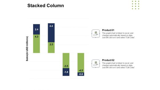 Ways To Bounce Back From Insolvency Stacked Column Ppt Ideas Influencers PDF