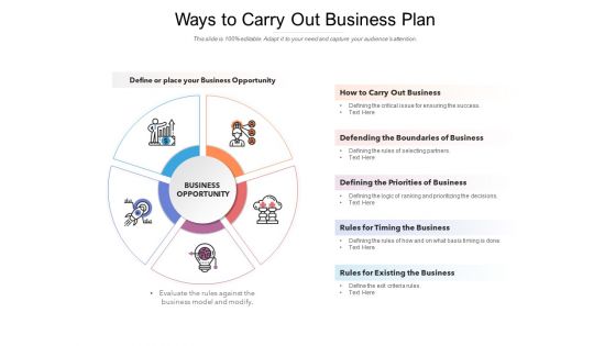 Ways To Carry Out Business Plan Ppt PowerPoint Presentation Model Graphic Images Ways To Carry Out Business Plan Ppt PowerPoint Presentation Model Graphic Images