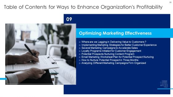 Ways To Enhance Organizations Profitability Ppt PowerPoint Presentation Complete Deck With Slides