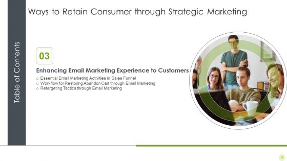 Ways To Retain Consumer Through Strategic Marketing Ppt PowerPoint Presentation Complete Deck With Slides