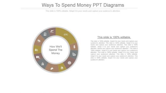 Ways To Spend Money Ppt Diagrams Ways To Spend Money Ppt Diagrams