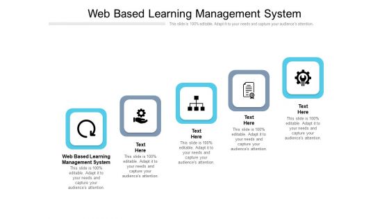 Web Based Learning Management System Ppt PowerPoint Presentation Diagram Templates Cpb Pdf
