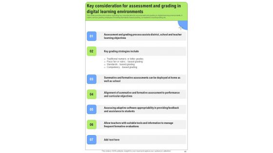 Web Based Learning Playbook Template
