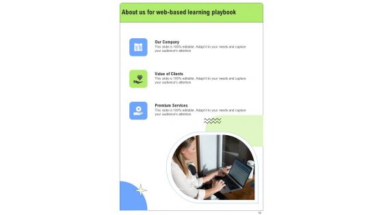 Web Based Learning Playbook Template