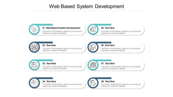 Web Based System Development Ppt PowerPoint Presentation Gallery Background Image Cpb