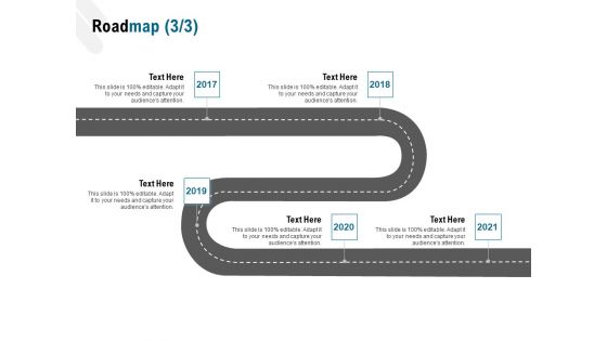Web Based User Interface Roadmap Five Stage Process Ppt Professional Portfolio PDF
