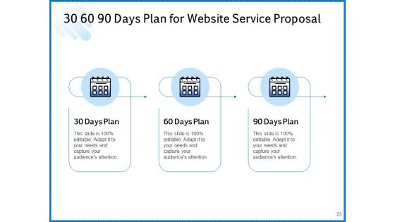 Web Design Proposal Template Ppt PowerPoint Presentation Complete Deck With Slides