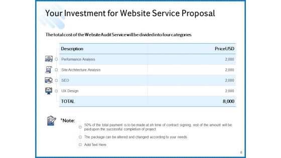 Web Design Proposal Template Ppt PowerPoint Presentation Complete Deck With Slides