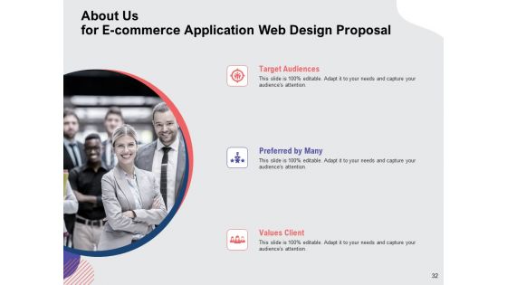 Web Design Services Proposal For Ecommerce Business Ppt PowerPoint Presentation Complete Deck With Slides