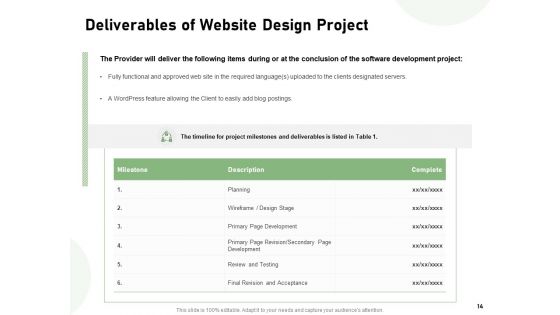 Web Designing Project Proposal Ppt PowerPoint Presentation Complete Deck With Slides