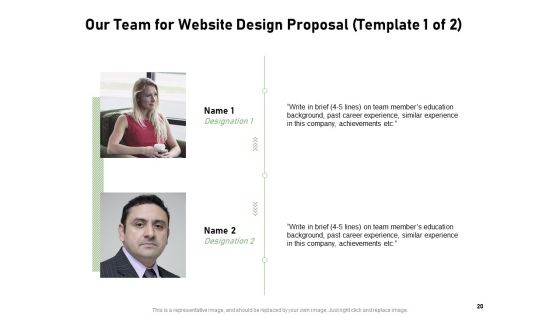 Web Designing Project Proposal Ppt PowerPoint Presentation Complete Deck With Slides