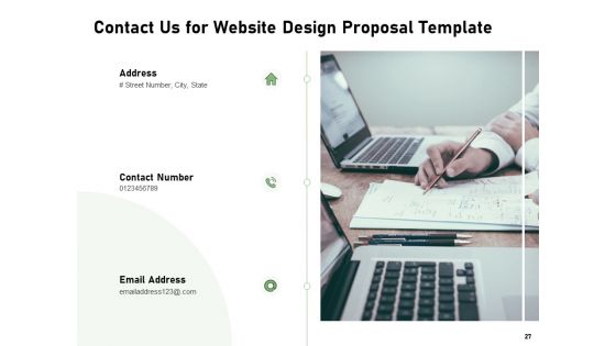 Web Designing Project Proposal Ppt PowerPoint Presentation Complete Deck With Slides