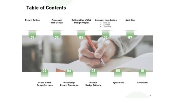 Web Designing Project Proposal Ppt PowerPoint Presentation Complete Deck With Slides