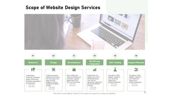 Web Designing Project Proposal Ppt PowerPoint Presentation Complete Deck With Slides