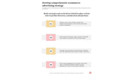 Web Development Strategies Playbook For Online Business Template
