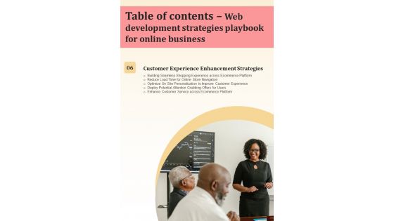 Web Development Strategies Playbook For Online Business Template
