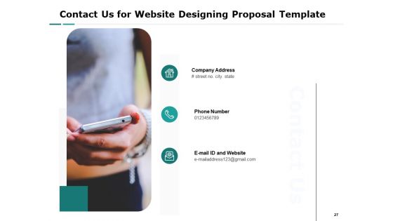 Web Engineering Proposal Ppt PowerPoint Presentation Complete Deck With Slides