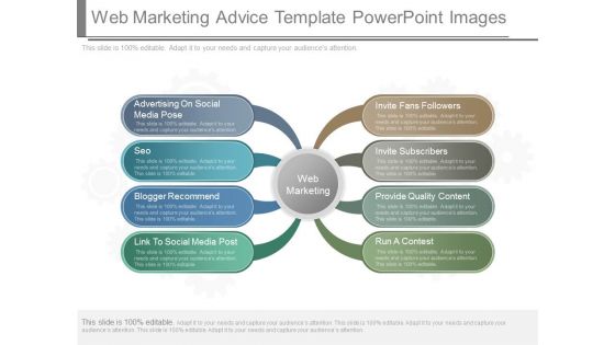 Web Marketing Advice Template Powerpoint Images