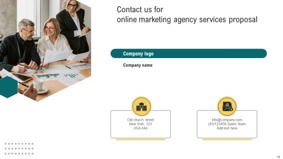 Web Marketing Agency Services Proposal Ppt PowerPoint Presentation Complete Deck With Slides