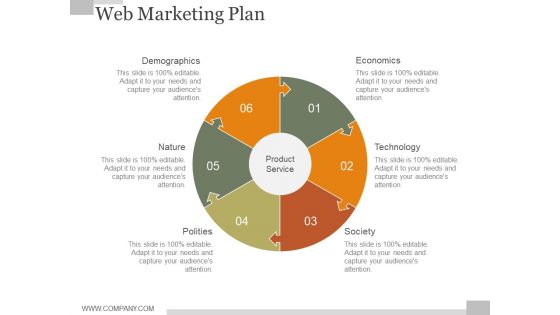 Web Marketing Plan Ppt PowerPoint Presentation Infographics
