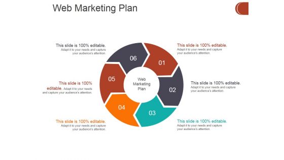 Web Marketing Plan Ppt PowerPoint Presentation Outline Format