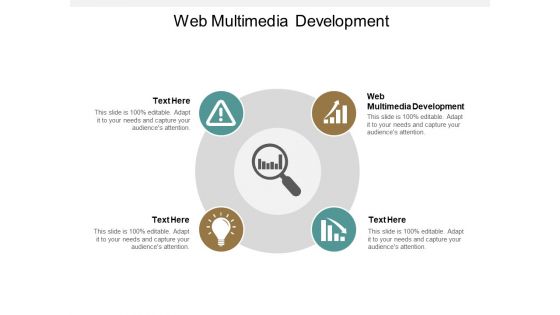 Web Multimedia Development Ppt PowerPoint Presentation Infographic Template Slide Download Cpb