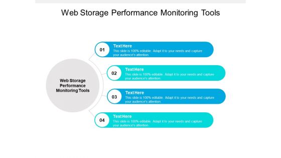 Web Storage Performance Monitoring Tools Ppt PowerPoint Presentation Infographic Template Format Ideas Cpb