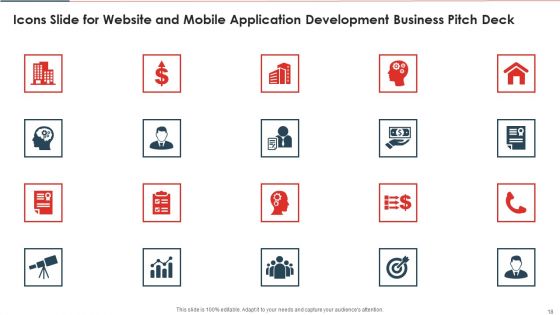 Website And Mobile Application Development Business Pitch Deck Ppt PowerPoint Presentation Complete With Slides
