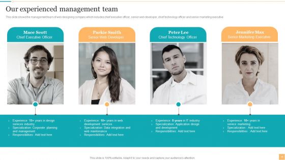 Website Design And Branding Studio Company Profile Ppt PowerPoint Presentation Complete Deck With Slides