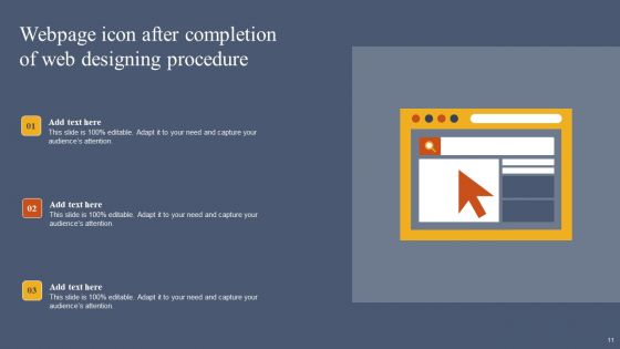 Website Design Procedure Ppt PowerPoint Presentation Complete Deck With Slides