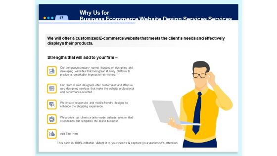 Website Design Proposal Template For Ecommerce Ppt PowerPoint Presentation Complete Deck With Slides
