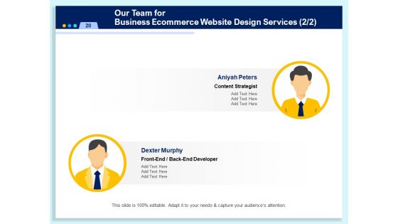 Website Design Proposal Template For Ecommerce Ppt PowerPoint Presentation Complete Deck With Slides