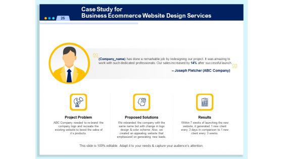 Website Design Proposal Template For Ecommerce Ppt PowerPoint Presentation Complete Deck With Slides