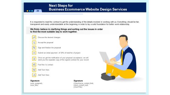 Website Design Proposal Template For Ecommerce Ppt PowerPoint Presentation Complete Deck With Slides