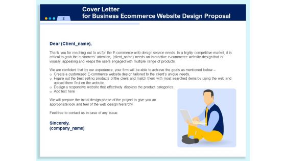 Website Design Proposal Template For Ecommerce Ppt PowerPoint Presentation Complete Deck With Slides