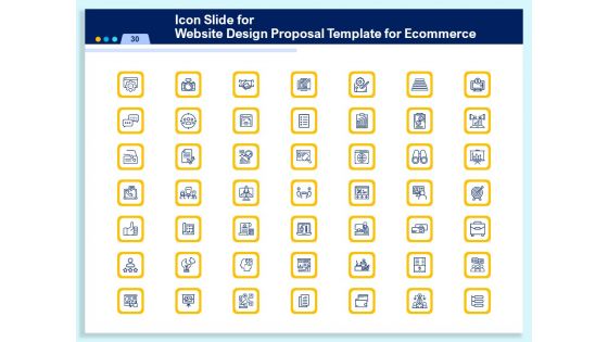 Website Design Proposal Template For Ecommerce Ppt PowerPoint Presentation Complete Deck With Slides