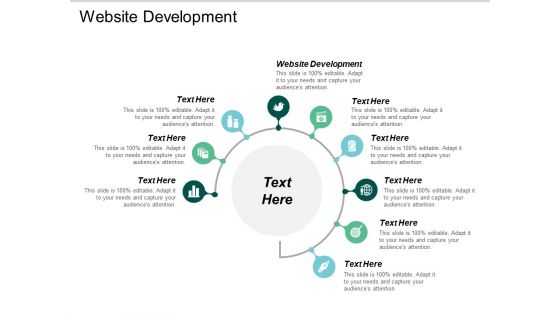 Website Development Ppt PowerPoint Presentation Pictures Good Cpb