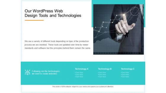 Website Revamp Quotation Our Wordpress Web Design Tools And Technologies Ideas PDF