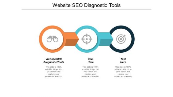 Website Seo Diagnostic Tools Ppt PowerPoint Presentation Styles Model Cpb
