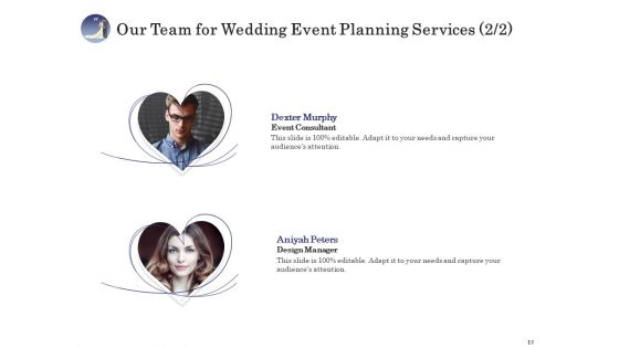 Wedding Affair Management Proposal Ppt PowerPoint Presentation Complete Deck With Slides